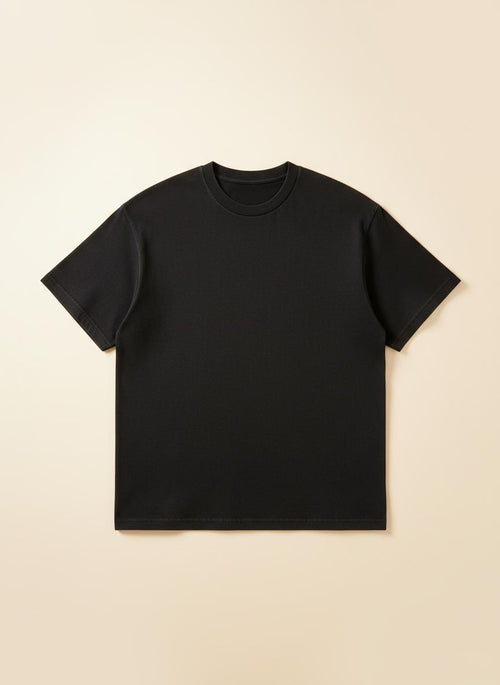 Everyday Cotton Tee in Black